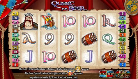 quest for beer microgaming|Quest for Beer Video Microgaming Slot Machine.